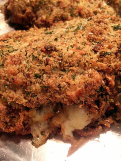 A picture of Chicken Cordon Bleu.