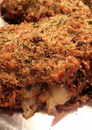 A picture of Chicken Cordon Bleu.