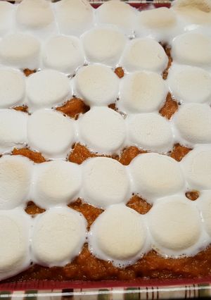 A picture of Alcoholic Sweet Potato Casserole.