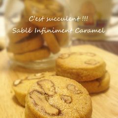 A picture of The Ultimate Walnut Caramel Cookie.
