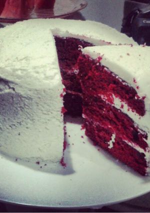 A picture of Red Velvet Cake.