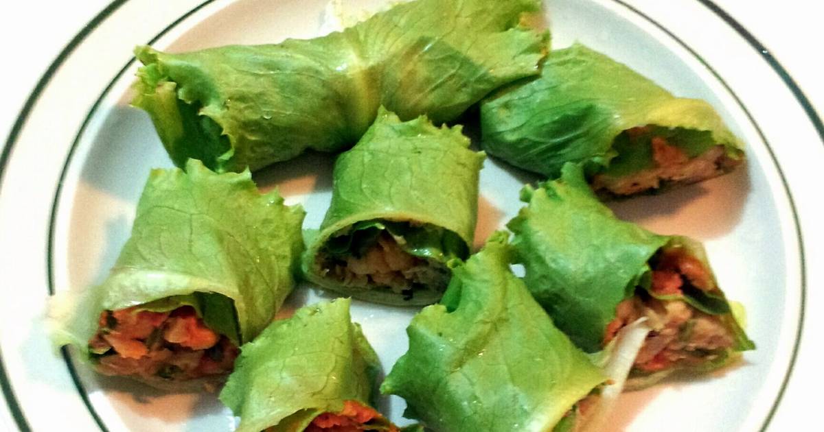 Garbanzo Mini Lettuce Wraps Recipe by monroig Cookpad