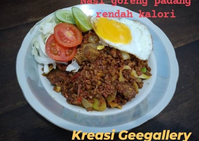 Resep 203 Nasi Goreng Padang Rendah Kalori Oleh Kreasi Geegallery Cookpad
