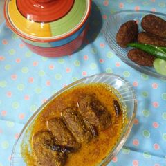 Bottle gourd kofta A picture of Bottle gourd kofta.
