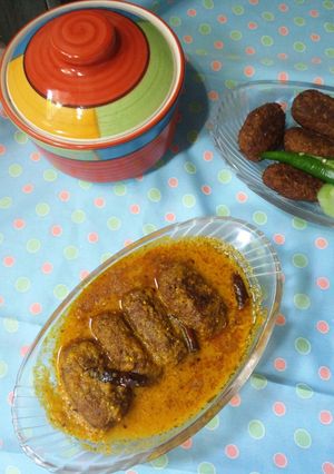 A picture of Bottle gourd kofta.