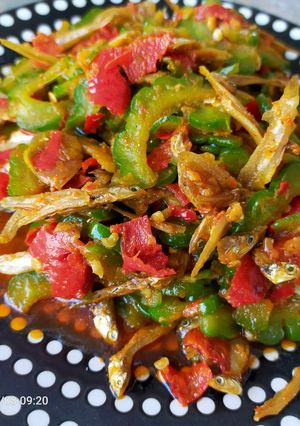 Foto resep Tumis Pare plus teri (tidak pahit + sebagai ASI booster)