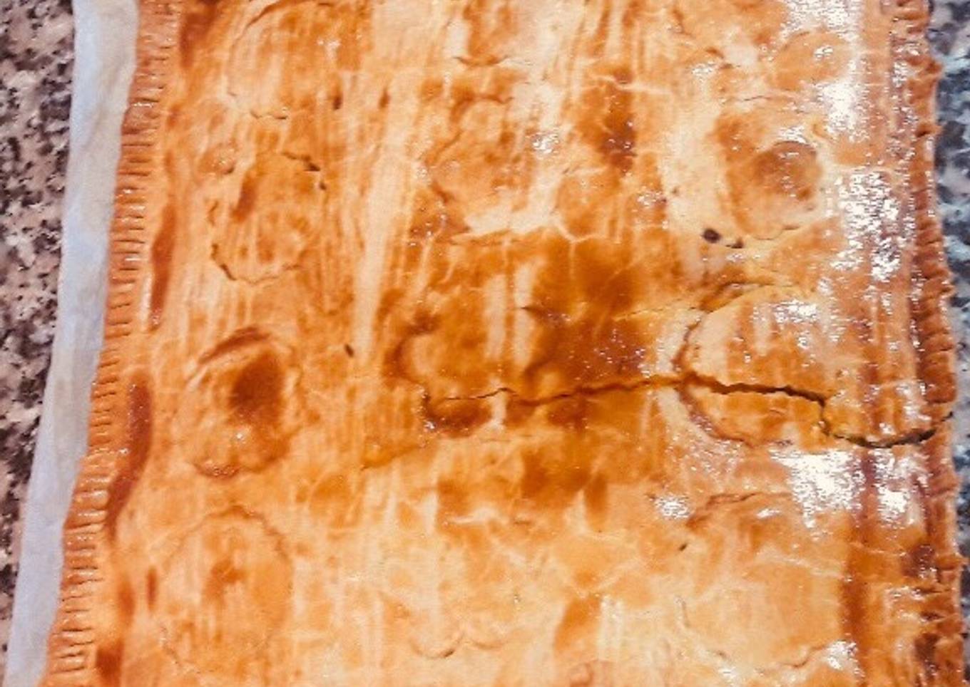 Empanada de pavo y manzana