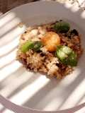 Risoto de Cogumelos com Parmesão e Gema de Ovo
