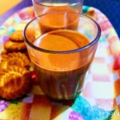 Dhabha style ginger tea A picture of Dhabha style ginger tea.