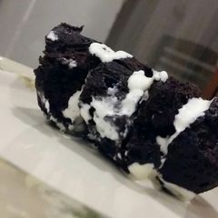 A picture of Creamy Swiss roll#cookpadramadan.