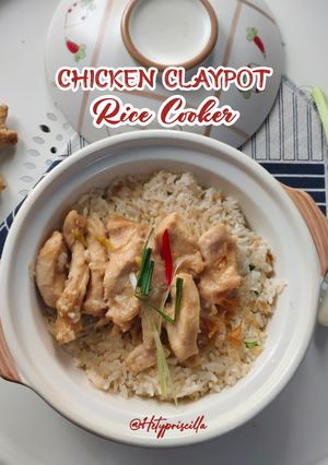 Foto resep Chicken Claypot Rice Cooker Devina Hermawan