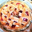 Tarta de fresa y Ruibarbo