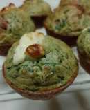 Muffins de espinaca