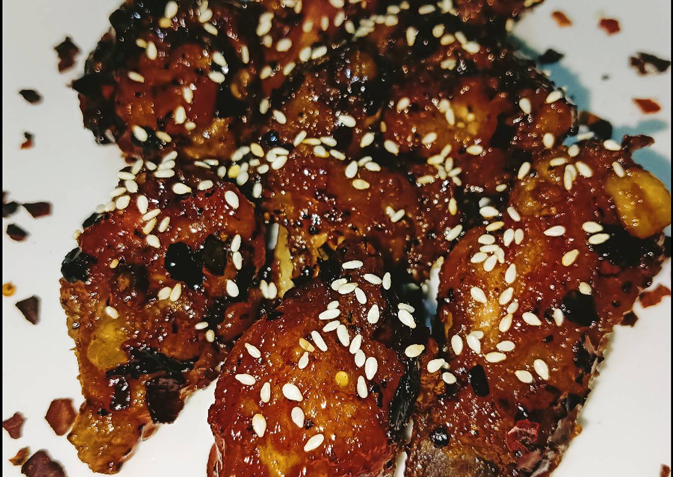 271. Dakgangjeong (Spicy Honey Chicken) ~ Korean Food