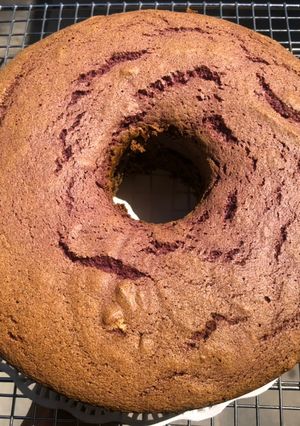 Foto resep Purple Sweet potato Chiffone cake