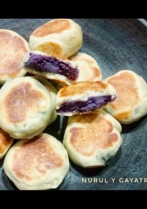 Foto resep Bakpia Ubi Ungu dgn teflon (kulit 1lapis)