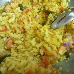 A picture of Potato poha.
