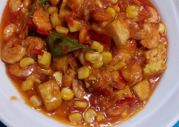 Bagaimana Membuat Udang tahu jagung saos ala ala Anti Gagal