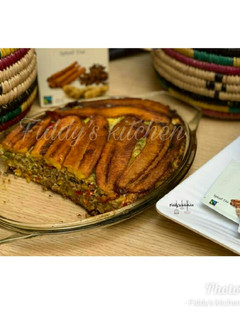 A picture of Plantain pastelòn.