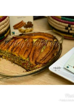 A picture of Plantain pastelòn.