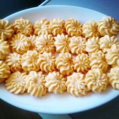 A picture of Passion Flavored Cookies #bakingcontest.