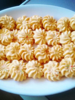 A picture of Passion Flavored Cookies #bakingcontest.
