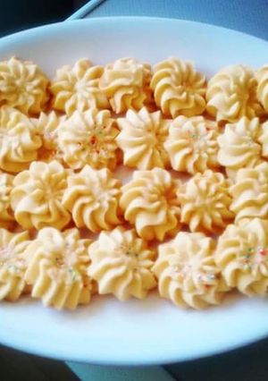 A picture of Passion Flavored Cookies #bakingcontest.