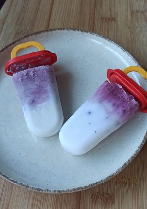 Une photo de Esquimaux aux fruits rouges et lait de coco