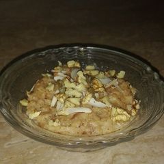 A picture of Bread ka Halwa...❤️.
