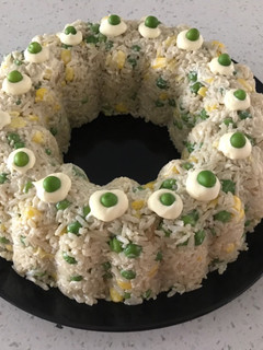 Una foto de Arroz frío con mayonesa