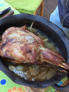 Una foto de Cordero al horno