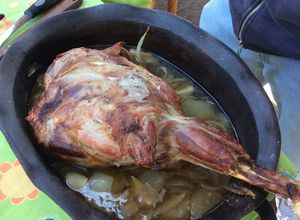 Una foto de Cordero al horno