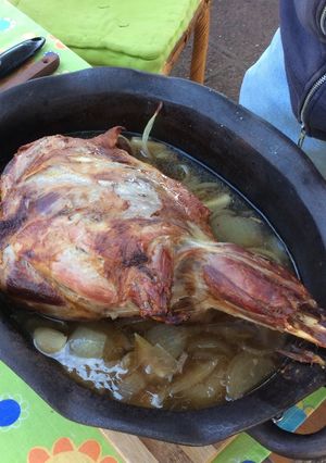 Una foto de Cordero al horno
