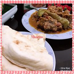 A picture of Sanfaz achar gosht masala.