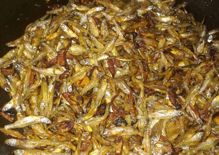 Easiest Way to Prepare Super Quick Homemade Dry fried omena