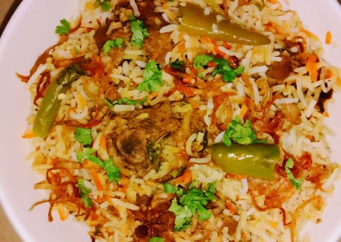 Chicken Biryani restaurant style