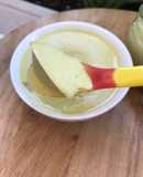 Bánh flan bơ - bữa ăn phụ cho bé