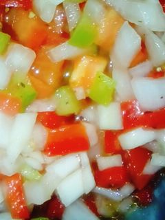 Una foto de Salsa criolla