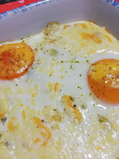 Una foto de Puerros gratinados con huevos