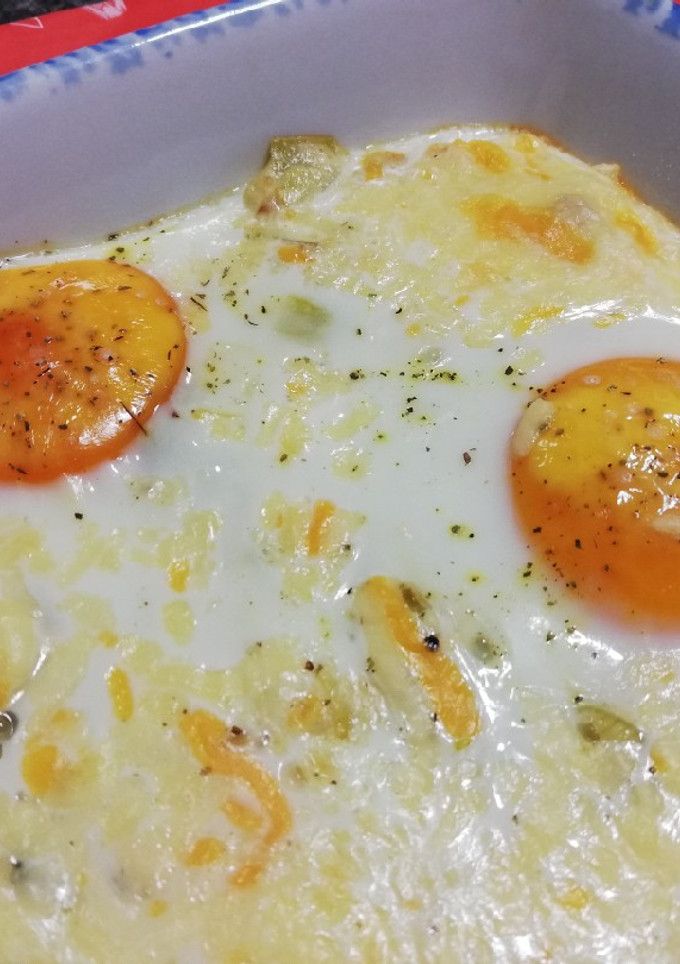 Una foto de Puerros gratinados con huevos
