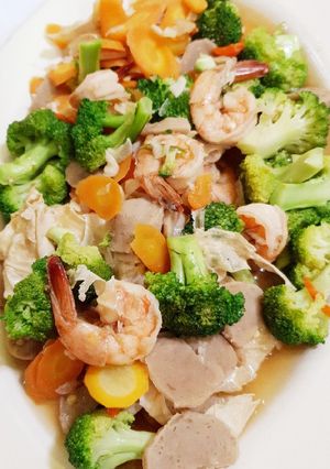 Foto resep Capcay brokoli saus tiram