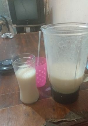 Una foto de Licuado de banana