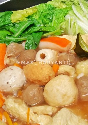 Foto resep Steamboat kuah simpel