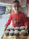 Muffins cu banane și ciocolată