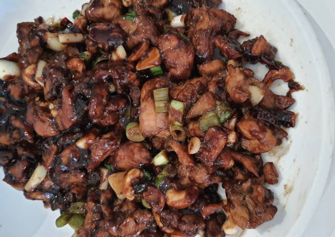 Ayam Kung Pao (modifikasi resep Devina Hermawan)