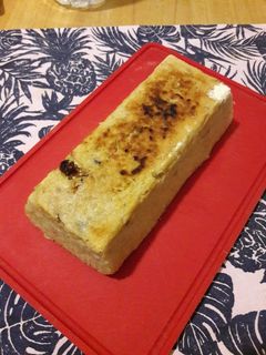 Una foto de Budín vegano de manzana y coco - sin tac