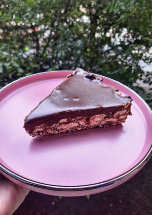 O poză a rețetei Chocolate biscuit cake 🍰.