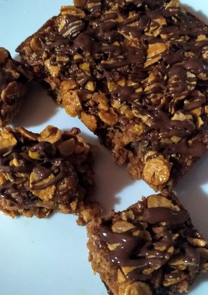 Una foto de Brownie de avena fácil y saludable
