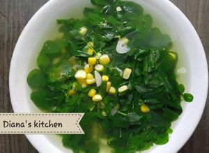 Foto resep Sayur bening daun kelor
