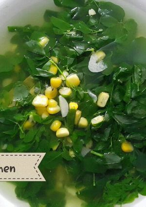 Foto resep Sayur bening daun kelor